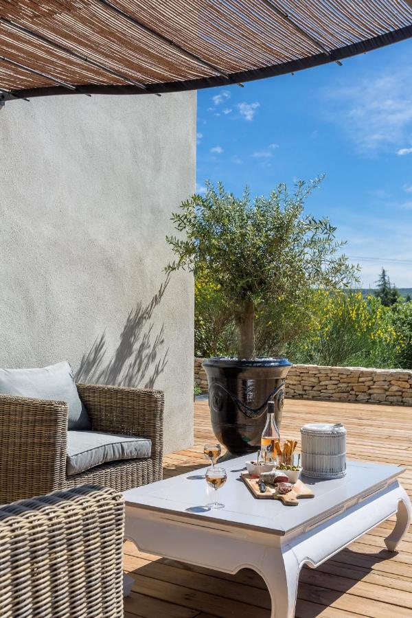 Villa Domitia Chambre D'Hotes Luberon 보니유 외부 사진